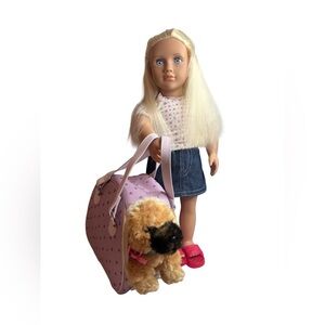 Our Generation Dog & Carrier